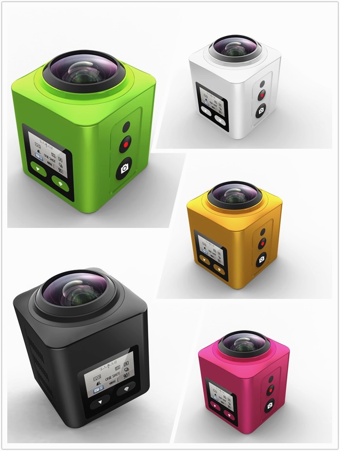 Camera thể thao QA360A quay 4k 360 độ + WIFI 2.0 - Image 2