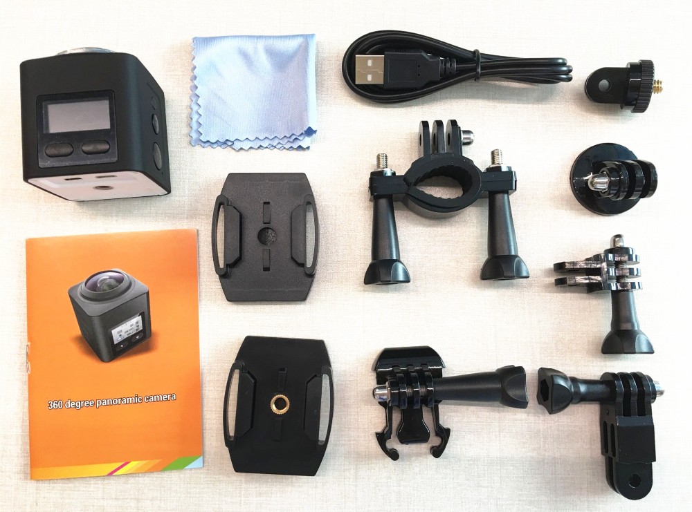 Camera thể thao QA360A quay 4k 360 độ + WIFI 2.0 - Image 3