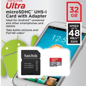 Thẻ nhớ 32GB chuyên dụng cho camera